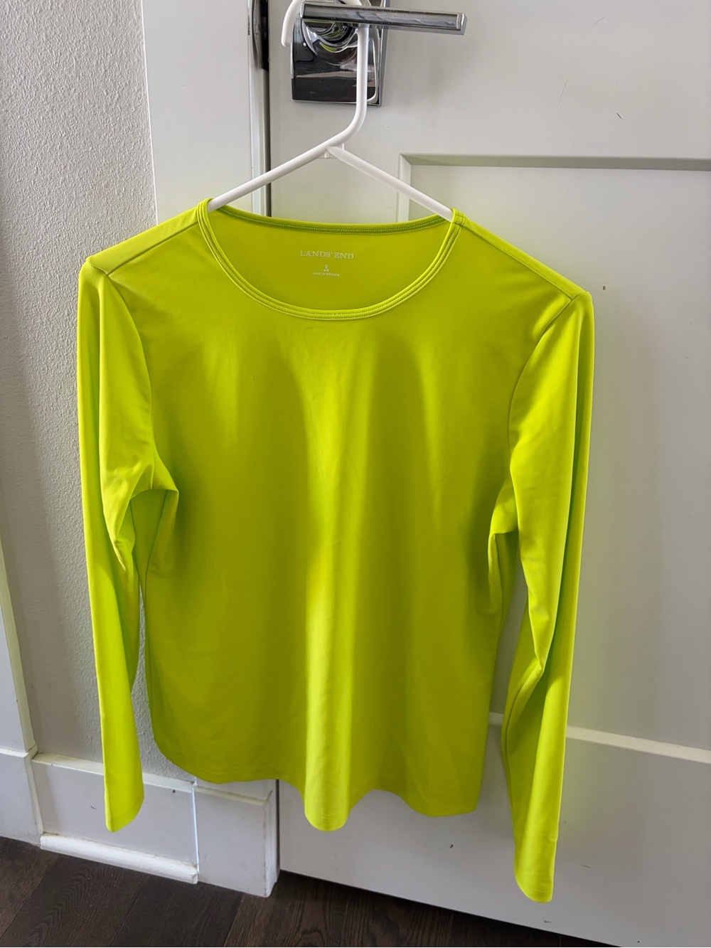 Lands' End Neon Long-Sleeve Performance Tee